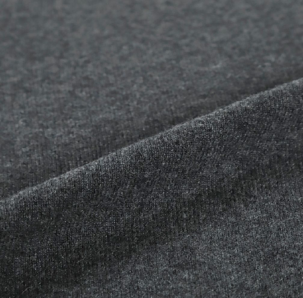 GIM / MONGOLIAN CASHMERE V-Neck Knit 【ダークグレー】